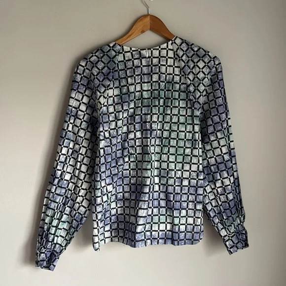 Rachel Comey Soon Top Black & Blue  8 - Picture 4 of 16